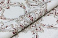 KM7704 Обои виниловые на флизелиновой основе Ориент мотив, белый красный KЕРАМА МАРАЦЦИ - фото 143401