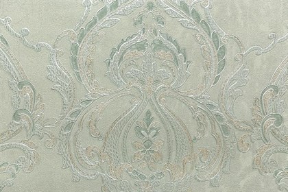 KM7705 Обои виниловые на флизелиновой основе Ориент мотив, зелёный KЕРАМА МАРАЦЦИ - фото 143409