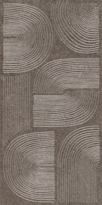 KMD3STA126BR Руссильон коричневый тёмный матовый обрезной 30x60x0,9 декор - фото 144143