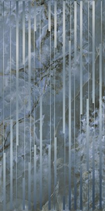 KMD3STA106BR Сен-Тропе синий глянцевый обрезной 60x119,5x0,9 декор - фото 144182