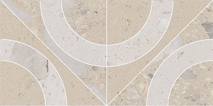 KMB2TGL008BR Тараскон бежевый светлый матовый обрезной 30x14,7x0,9 бордюр - фото 144194