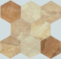 Плитка облиц. керамич. NEPAL MIX ALMOND - фото 15047