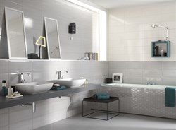 Плитка MKAA Nuance Blanc Diamant 20*50 - фото 21030