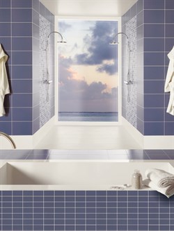 Бордюр L-Minimal Azul D318 8*38