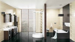 Aleksandria krem flower Бордюр 45x7  - фото 28959