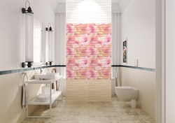 Basic Palette White Glossy wave Настенная плитка 29,7x60 - фото 29022