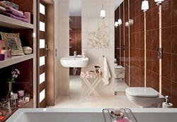 Emelie beige Плитка настенная 25х36  - фото 29565