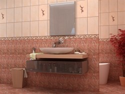 Cnf. Nero Rojo Бордюр 8х25  - фото 30691