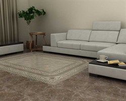 Dec.Lineal Carpet Capuccino Декор 45х45  - фото 30741