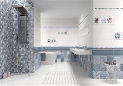 Mosaico Look Gris Плитка настенная 25х25  - фото 31075