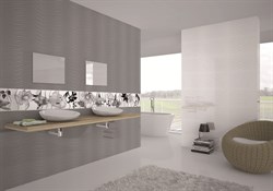 Cuarzo Blanco Плитка настенная 30х90  - фото 31135