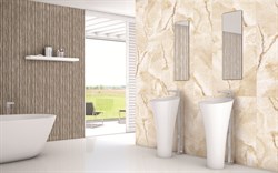 Grafic Beige Плитка настенная 30х90  - фото 31153