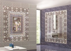 Final Damasco Textil Beige Декор 25x50  - фото 31584