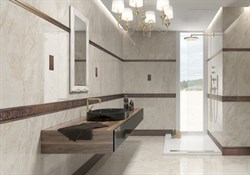 List. Nimba Perla Бордюр 7,5х75  - фото 32501