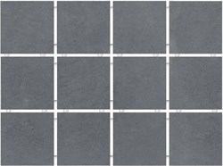 1290 Амальфи серый темный, полотно 30х40 из 12 частей 9,9х9,9 - фото 34984