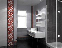 В интерьере