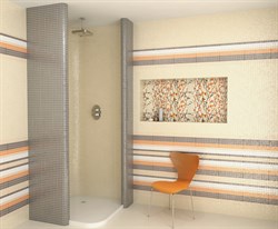 В интерьере