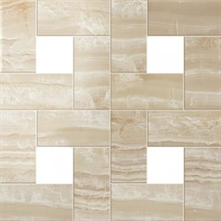 Supernova Onyx Ivory Chiffon Mosaic Lap 45х45 - фото 40527