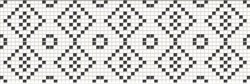 BLACK&amp;WHITE MOSAIC 25X75 - фото 48107