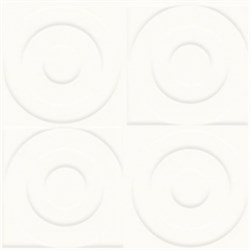 Плитка Ton Bianco struktura C Декор 10х10 - фото 48294