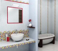 В интерьере