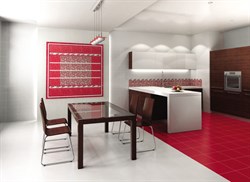 В интерьере