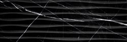 Миланезе дизайн Плитка настенная неро волна 1064-0166 - фото 51329