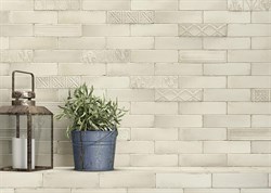 Декор Eden Tin Bianco 7x28 R12C - фото 52310