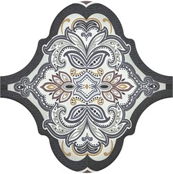 Декор Curvytile Lithium Samara Grey 26,5х26,5 - фото 53294
