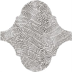 Декор Curvytile Lithium Zig-Zag Grey 26,5х26,5 - фото 53296