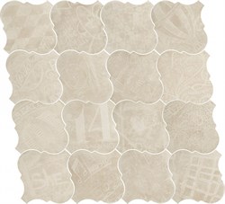 Декор Curvytile Cotto Cinder Chalk 26,5х26,5 - фото 53297