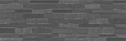 13055R Гренель серый темный структура обрезной 30х89,5 - фото 54481