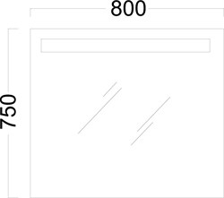 Зеркало Kerama Marazzi Buongiorno 80 - фото 55194 Зеркало Kerama Marazzi Buongiorno 80 - фото 55194