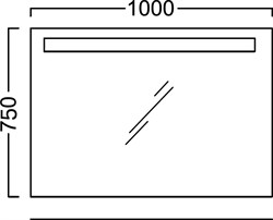 Зеркало Kerama Marazzi Buongiorno 100 - фото 55200 Зеркало Kerama Marazzi Buongiorno 100 - фото 55200