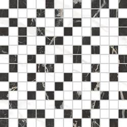 Мозаика Marmori Сан Лорен Черный Микс (3х3) 29,4х29,4  - фото 55548