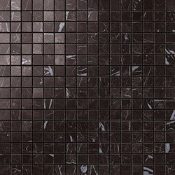 Мозаика MARVEL NERO MARQUINA MOSAICO LAPP., 30x30 - фото 56303