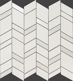 Мозаика MEK LIGHT MOSAICO CHEVRON WALL, 30,5x30,5 - фото 56332