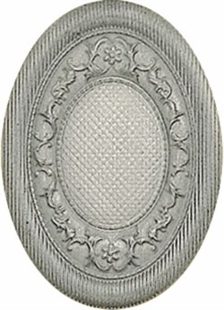 Medallon Yute Plata-Perla 14*10 - фото 56858