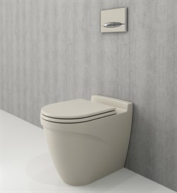 Унитаз приставной Bocchi Taormina Arch красный 1016-019-0129 - фото 57350