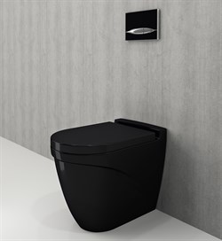 Унитаз приставной Bocchi Taormina Arch красный 1016-019-0129 - фото 57352