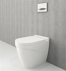 Унитаз приставной Bocchi Taormina Arch черный 1016-005-0129 - фото 57363