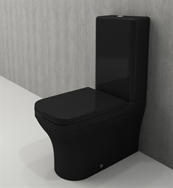 Унитаз компакт Bocchi Scala Arch черный - фото 57440