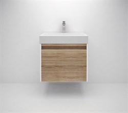 Тумба с раковиной подвесная Bocchi Etna 60 дерево - фото 57538