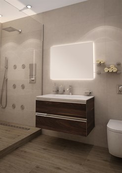 Тумба с раковиной Bocchi Alba Velvet 60 см - фото 57562