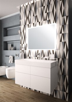 Тумба с раковиной Bocchi Millennium Soft 100 см - фото 57595