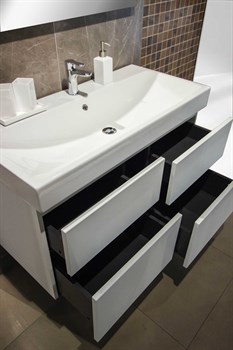 Тумба с раковиной Bocchi Millennium Soft 100 см - фото 57596