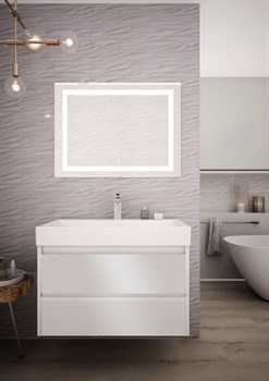 Тумба с раковиной Bocchi Scala White 100 см - фото 57855