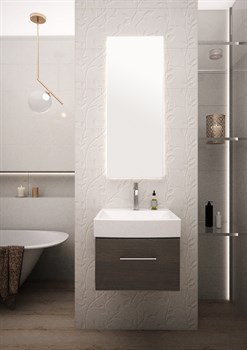 Тумба с раковиной Bocchi Sierra Nadir dark 45 см - фото 57875