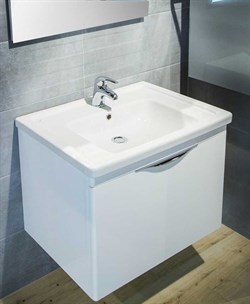 Тумба с раковиной подвесная Bocchi Taormina Pro белый 65 - фото 57962