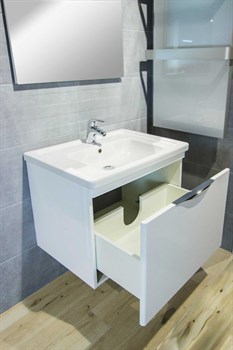 Тумба с раковиной подвесная Bocchi Taormina Pro белый 65 - фото 57964